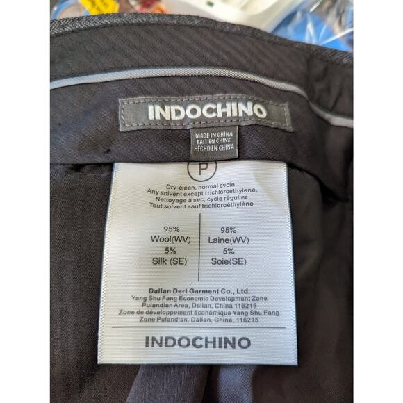 Indochino Men's Haddington Wool 95%/Silk5% Custom Made Dress Pants 44x29.5 - Picture 7 of 7